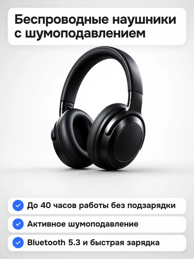 Наушники — длинные преимущества